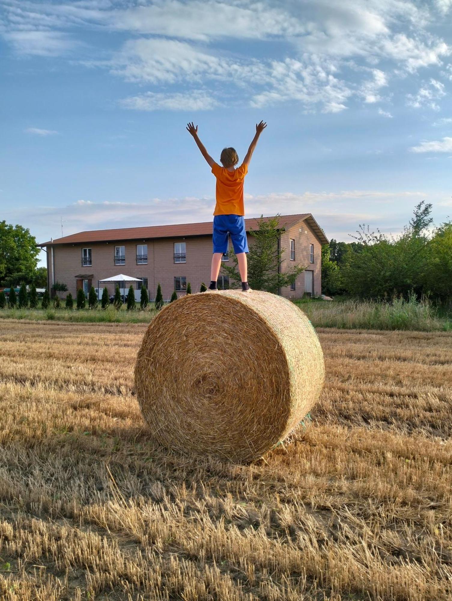 Agriturismo Campi Di Grano 론카데 외부 사진